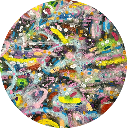 Анна Ганина (Картина, живопись - 
                  50 x 50 см) Adagio