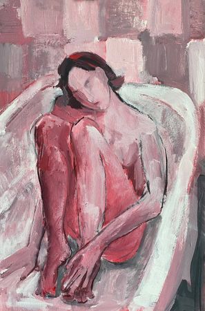 Владислава Лобода (Картина, живопись - 
                  40 x 60 см) Найди меня