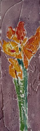 Наталья Чобанян (Картина, живопись - 
                  7 x 22 см) Серия "Фрагменты"