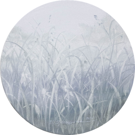 Татьяна Прокшина (Картина, живопись - 
                  30 x 30 см) Травы 251204