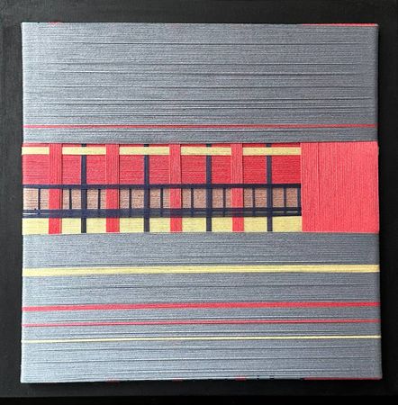 Эльза Ярн (Вышивка - 
                  35 x 35 см) Пирс. Закат