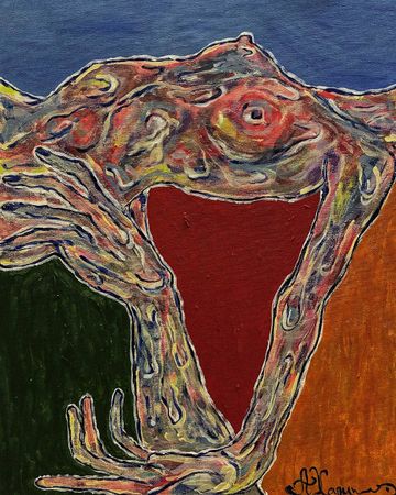 Александра Халипская (Картина, живопись - 
                  40 x 50 см) За-висеть