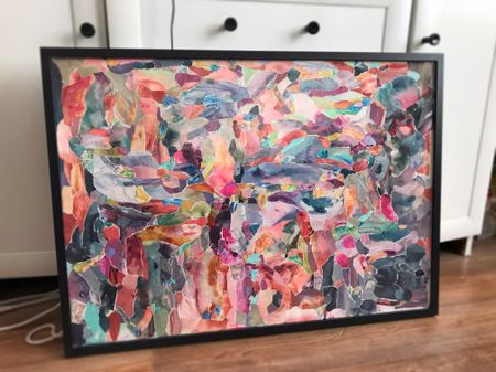 Ксения Наймушина (Авторская графика - 
                  70 x 50 см) STILL DREAMING
