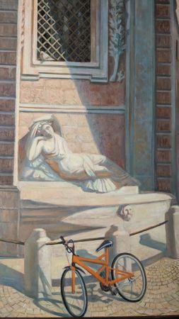 Екатерина Маланьина (Картина, живопись - 
                  75 x 100 см) Стражи Рима. День