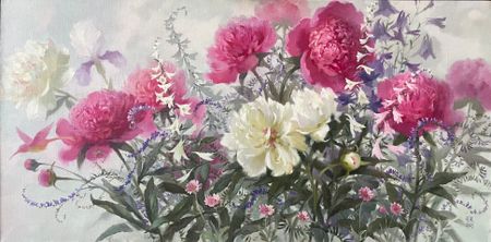 Юлия Непокрытая (Картина, живопись - 
                  120 x 60 см) Вальс