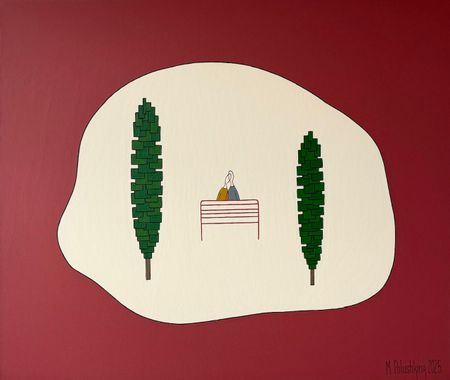 Мария Полушкина (Картина, живопись - 
                  70 x 60 см) Жить жизнь