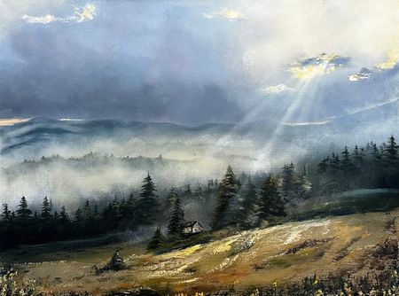 Ксения Константинова (Картина, живопись - 
                  80 x 60 см) Союз. Вечное партнерство