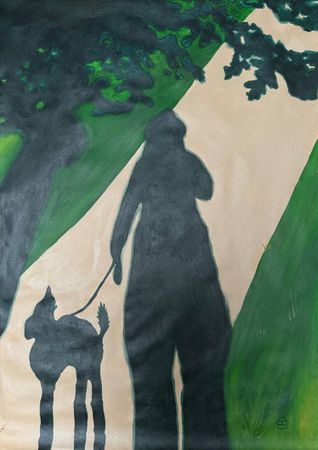 Анна Коноплева (Картина, живопись - 
                  75 x 110 см) Басюльдорфич