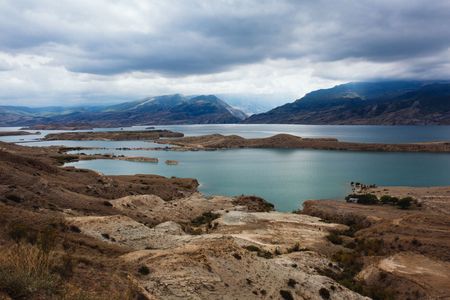 Елена Матвеева (Фотография - 
                  30 x 20 см) Чиркейское водохранилище