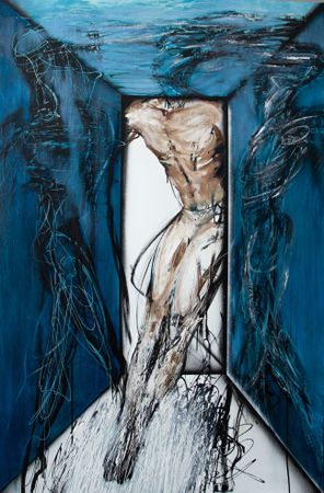 Евгения Воронова (Картина, живопись - 
                  100 x 150 см) Vortex2