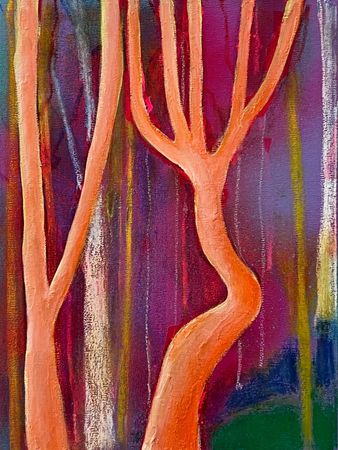 Вероника Кудашова (Картина, живопись - 
                  30 x 40 см) Явь
