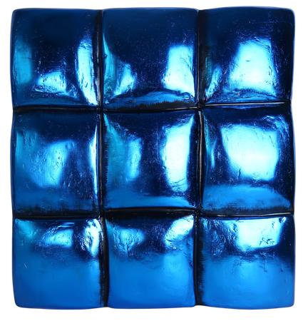 Николай Харитонов (Объект - 
                  60 x 63 см) Арт-объект "Синий лёд"