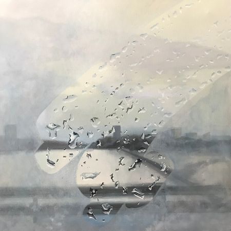 Александра Курьянова (Картина, живопись - 
                  60 x 60 см) Капли