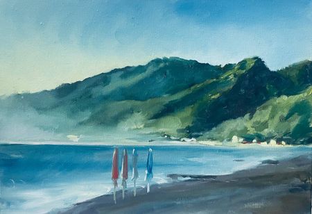 Юля Степанова (Картина, живопись - 
                  35 x 25 см) Гагра