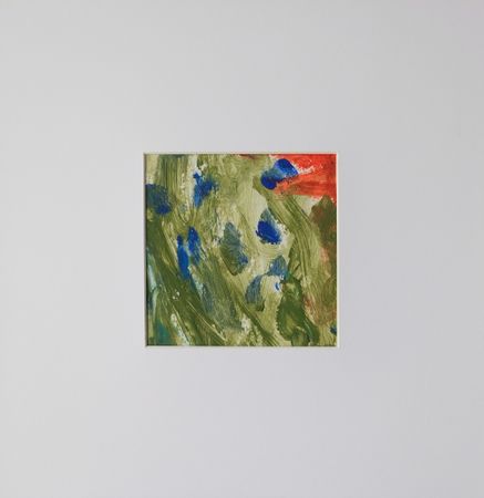 Алина Магомедова (Авторская графика - 
                  30 x 30 см) Весна. Флористика