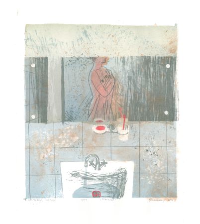 Наташа Успенская (Графика печатная - 
                  30 x 33 см) Раковина
