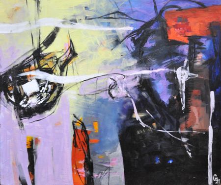 Полина Гольдштейн (Картина, живопись - 
                  60 x 50 см) 16