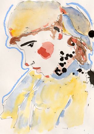 Юлия Шабанова (Авторская графика - 
                  21 x 29.7 см) Графика