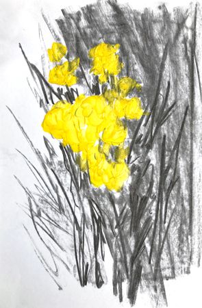Валерия Головенкина (Авторская графика - 
                  25 x 38 см) Рудографика 1