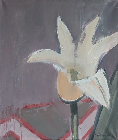 Татьяна Ян (Картина, живопись - 
                  60 x 70 см) Тюльпан II