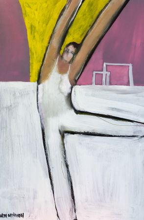 Лера Олейникова (Авторская графика - 
                  40 x 59 см) Простые позы и распятия 7