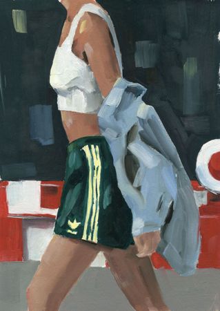 Анна Рудько (Авторская графика - 
                  20 x 30 см) Без названия