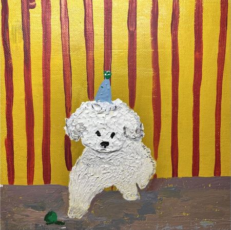 Артём Толокин (Картина, живопись - 
                  20 x 20 см) На день рождения никто не пришел