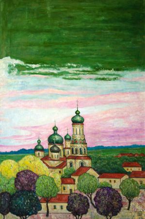 Александр Галяцкий (Картина, живопись - 
                  60 x 90 см) Поствизантийское