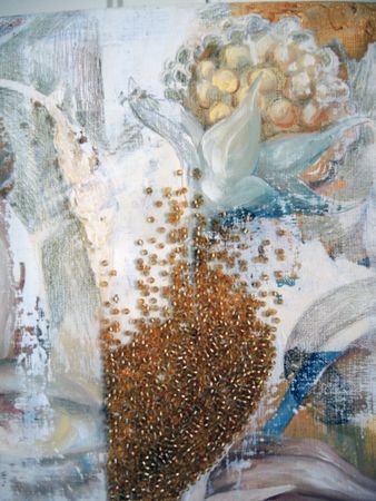 Альбина Бунина (Картина, живопись - 
                  60 x 70 см) Многослойность памяти