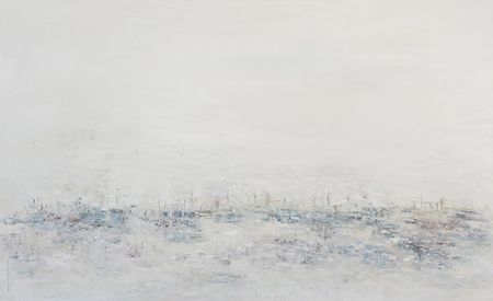 Ася Багаева (Картина, живопись - 
                  180 x 110 см) Портовая бухта