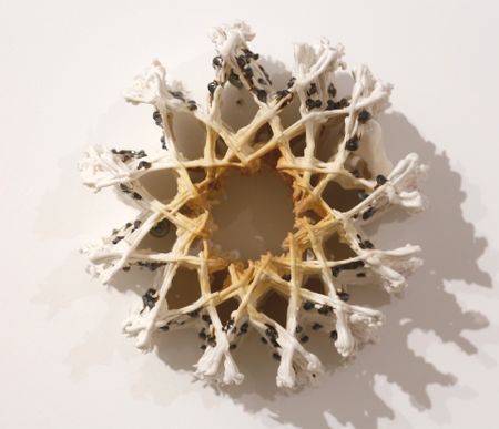 Анастасия Андреичева (Скульптура - 
                  19 x 7 см) Ритм 3