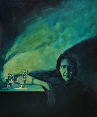 Александр Буданов (Картина, живопись - 
                  50 x 60 см) Единственное Волшебство, что у меня есть — La unica Magia, que tengo