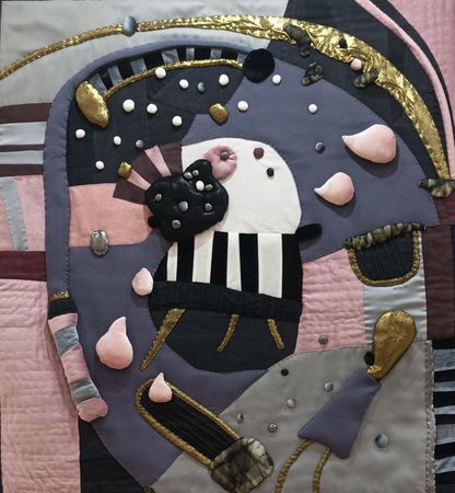 Наталья Порошина (Вышивка - 
                  99 x 109 см) Завтрак на Плутоне