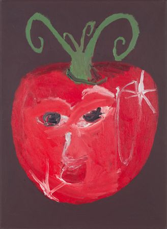 Влад Мальцев (Картина, живопись - 
                  50 x 70 см) Томат "Суперклуша"