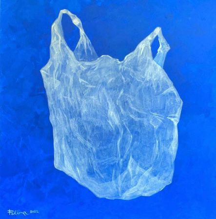 Полина Ратуш (Картина, живопись - 
                  60 x 60 см) Пустота 1