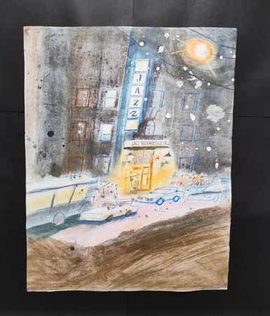 Варвара Голланд (Авторская графика - 
                  37 x 47 см) Загородный 27