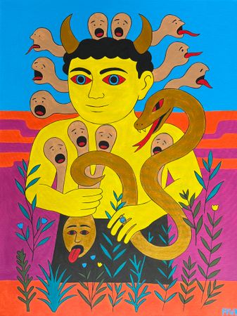 Виолетта Киселева (Картина, живопись - 
                  60 x 80 см) Внутренний хор