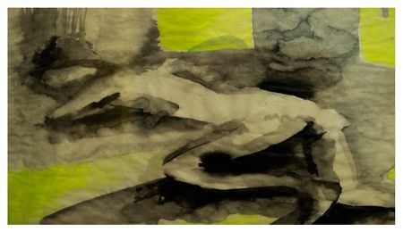 Олеся Лавриненко (Графика печатная - 
                  30 x 21 см) Из серии "Space for escape"