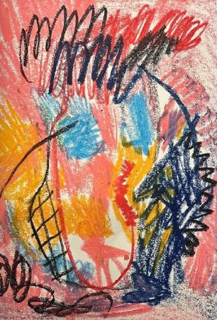 Антон Logos (Авторская графика - 
                  24.5 x 32.5 см) Абстрактная композиция