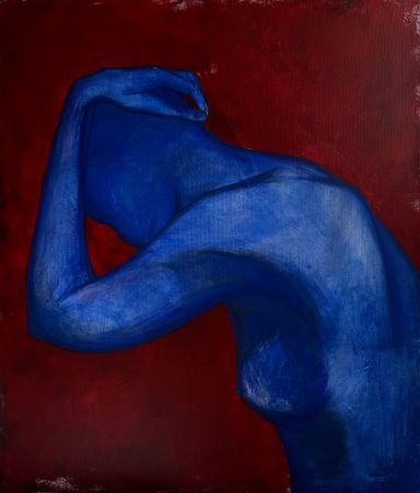 Алина Алнаи (Картина, живопись - 
                  60 x 70 см) Без названия