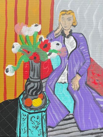 Юлия Картошкина (Картина, живопись - 
                  30 x 40 см) Без названия