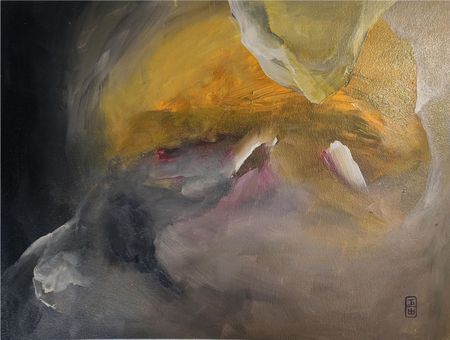 Женя Шарвина (Авторская графика - 
                  40 x 30 см) Форма ничего №2
