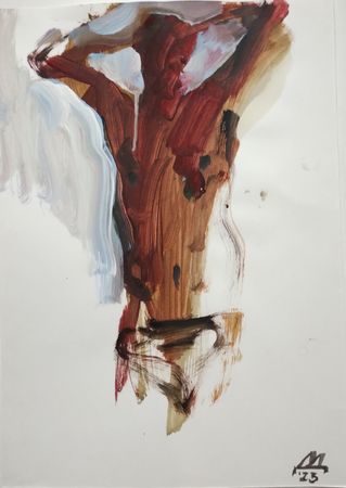 Диана Дербеденева (Авторская графика - 
                  30 x 42 см) ОН