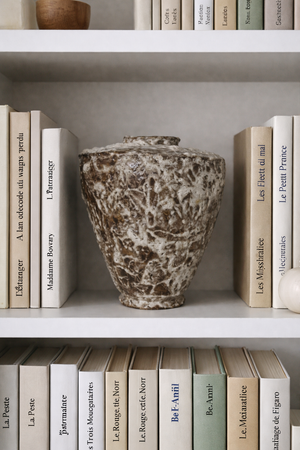 Алина Егорова (Скульптура - 
                  19 x 25 см) Ваза "Каменная кора"