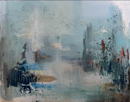 Катерина Горячева (Картина, живопись - 
                  50 x 40 см) Я перестану ждать тебя, а ты придешь совсем внезапно