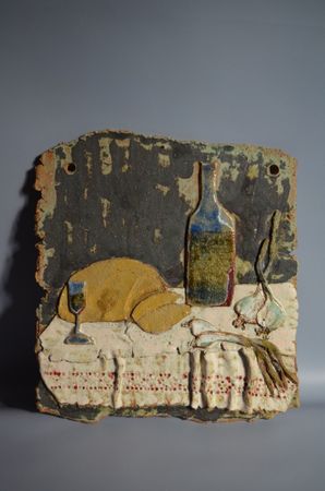 Ксения Балабух (Объект - 
                  33 x 37 см) В деревне