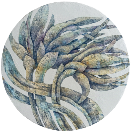 Наталья Порошина (Картина, живопись - 
                  40 x 40 см) Дождевая вода