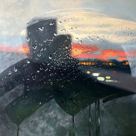 Александра Курьянова (Картина, живопись - 
                  90 x 90 см) Длинный путь