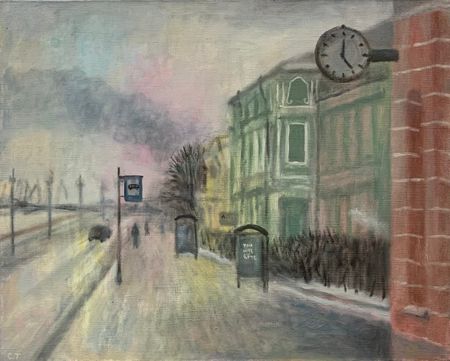 Татьяна Сергеева (Картина, живопись - 
                  50 x 40 см) Пять часов