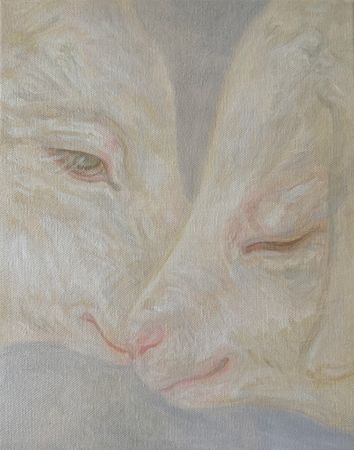 Ева Гец (Картина, живопись - 
                  24 x 30 см) БРАТИК